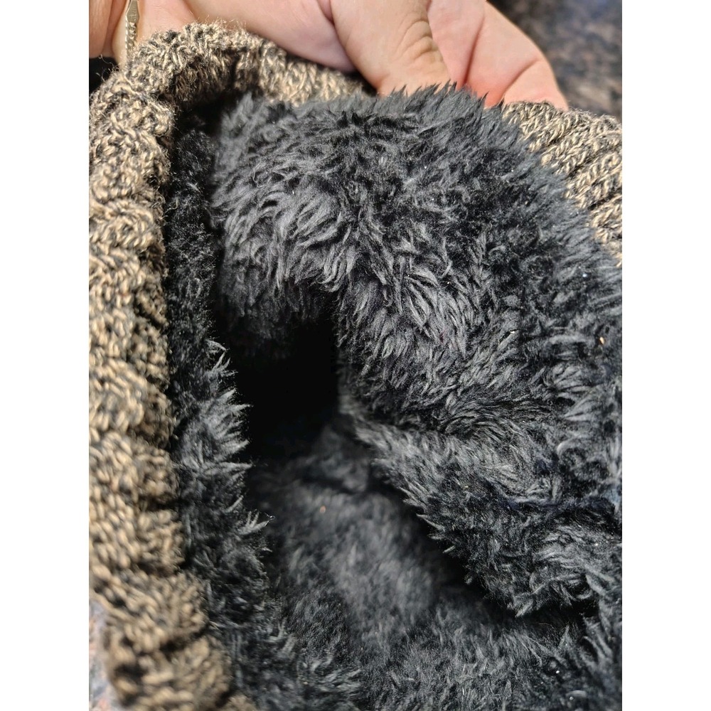 Ben Sherman OSFM Faux Fur Thermal Plush Lined Winter Beanie Cap/Hat E1 1413 - Picture 4 of 4